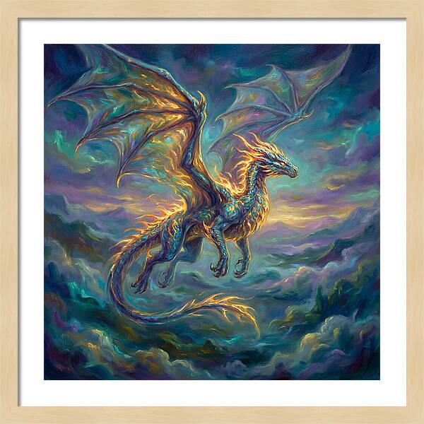 Wyvern In Flight