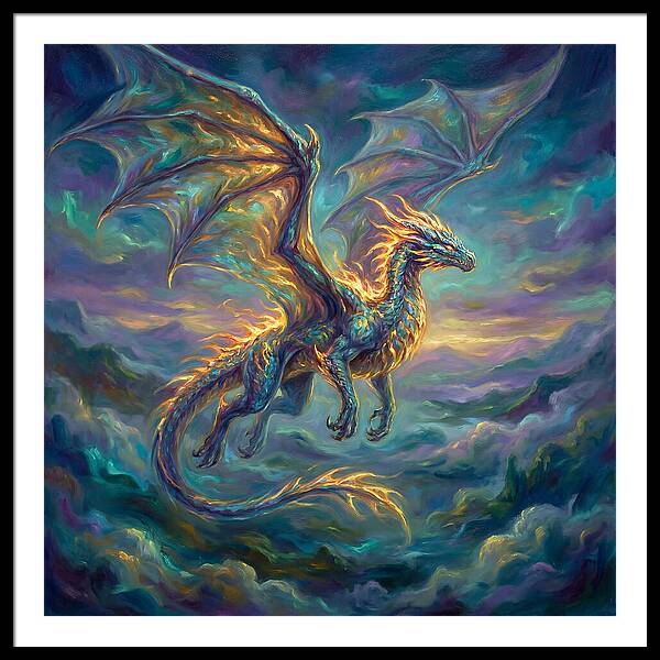 Wyvern In Flight