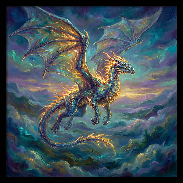 Wyvern In Flight