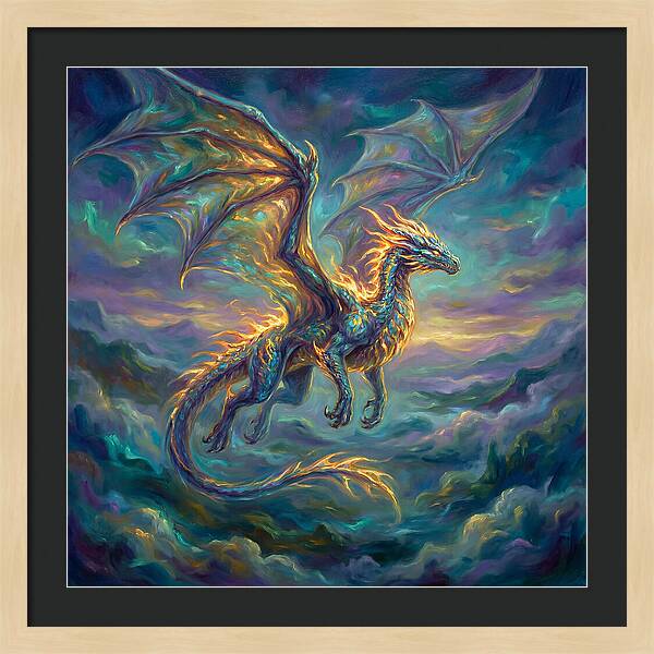 Wyvern In Flight