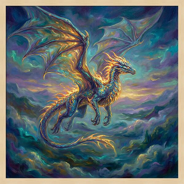 Wyvern In Flight