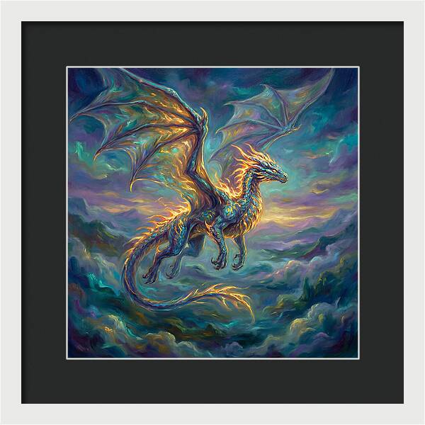 Wyvern In Flight