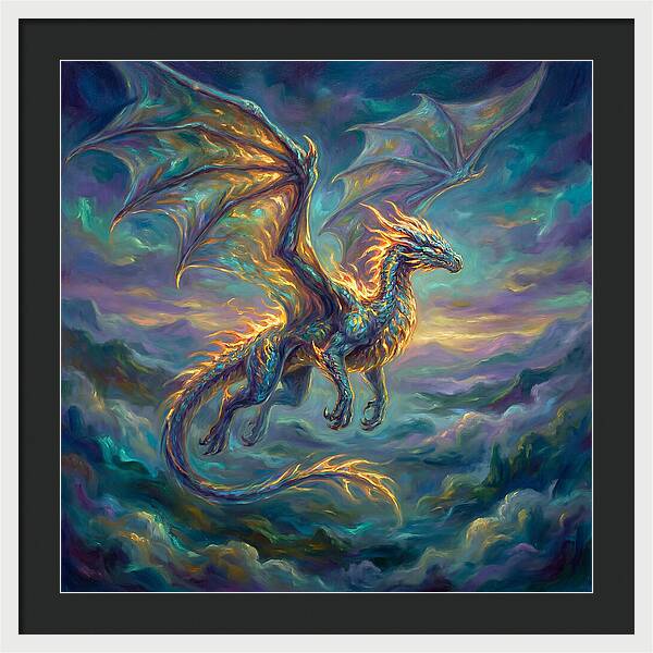 Wyvern In Flight