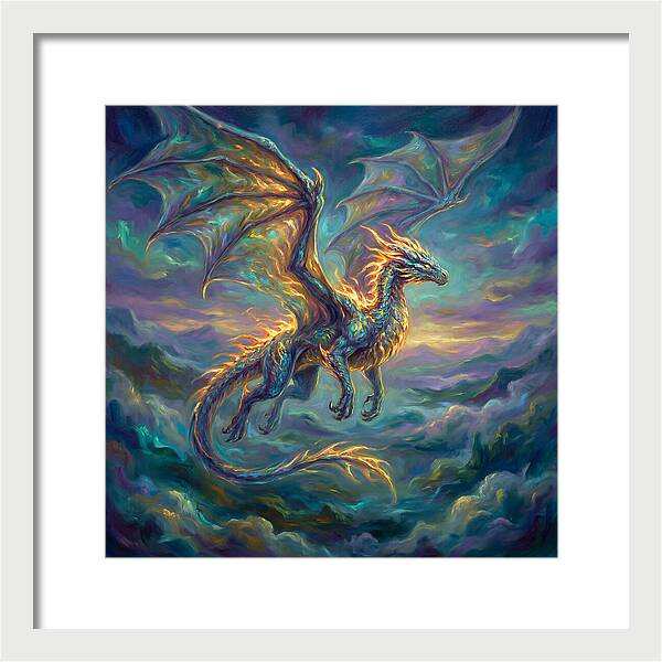 Wyvern In Flight