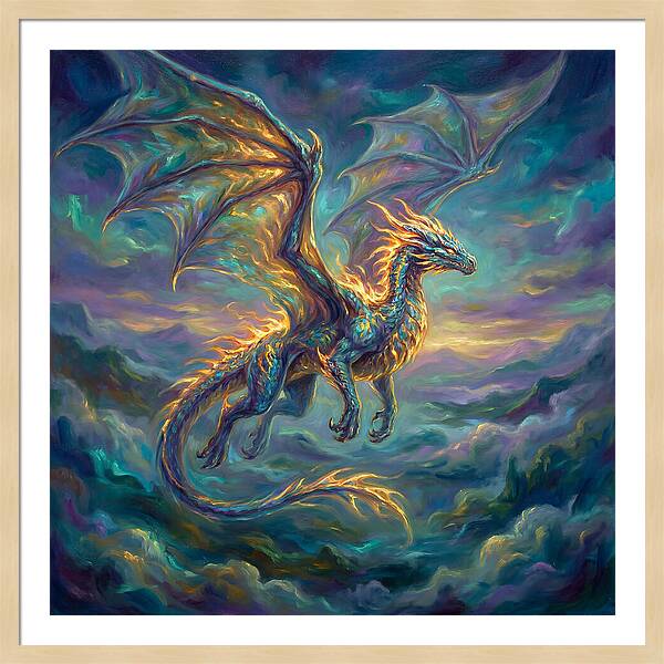 Wyvern In Flight