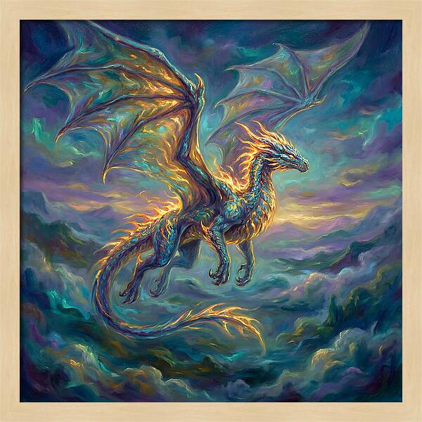 Wyvern In Flight