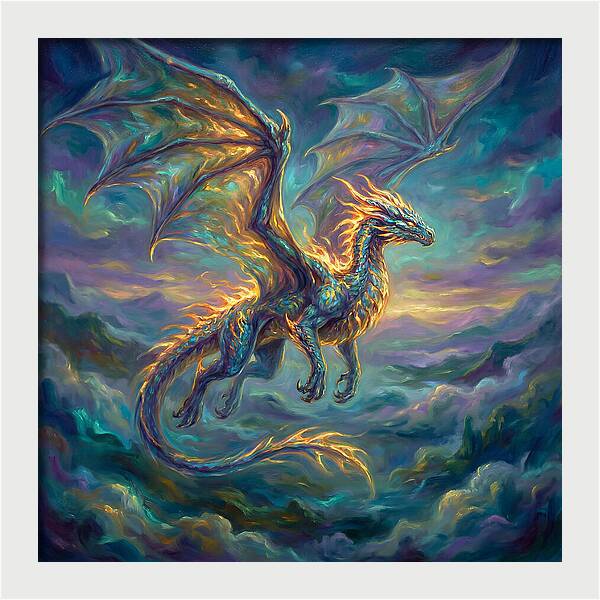Wyvern In Flight