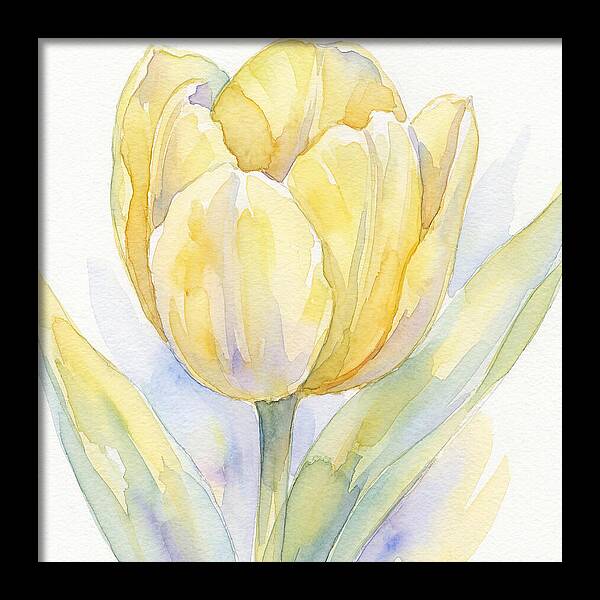 Yellow Tulip Blossom