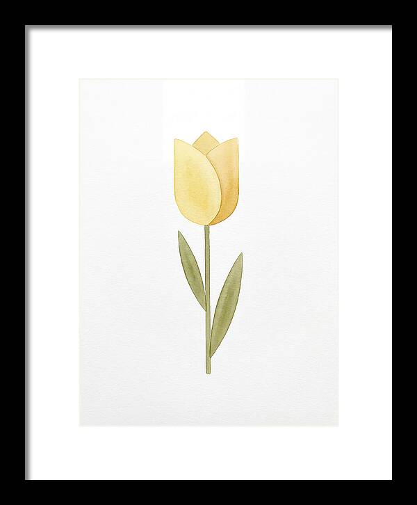 Yellow Tulip Elegance