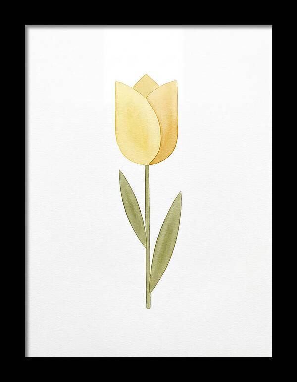 Yellow Tulip Elegance