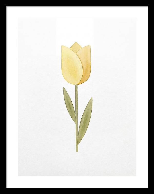 Yellow Tulip Elegance
