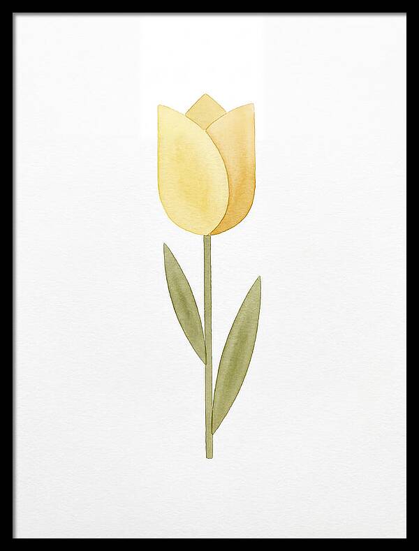 Yellow Tulip Elegance