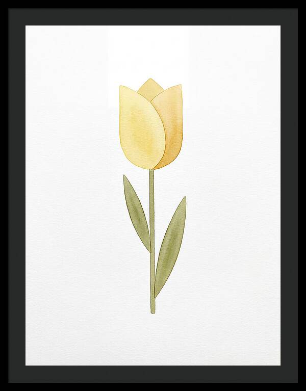 Yellow Tulip Elegance