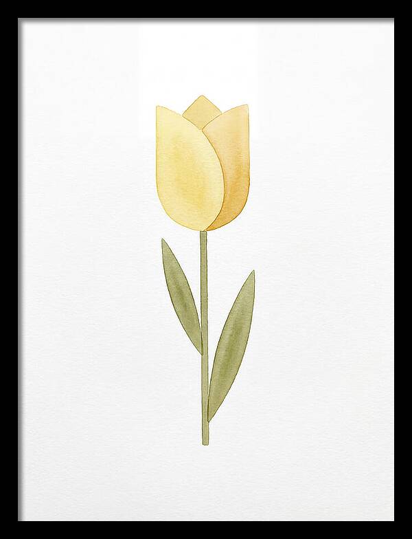 Yellow Tulip Elegance