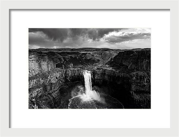 Yellowstone Lower Falls Panorama