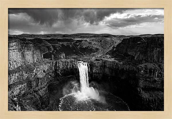 Yellowstone Lower Falls Panorama