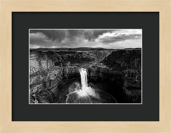 Yellowstone Lower Falls Panorama