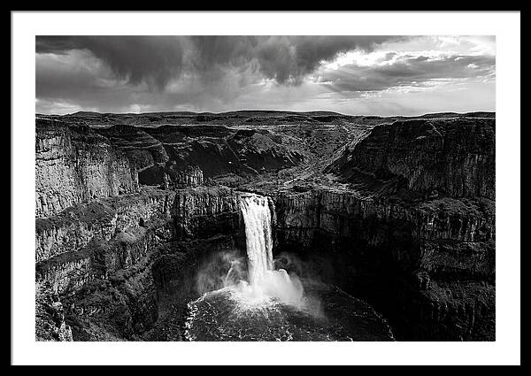 Yellowstone Lower Falls Panorama