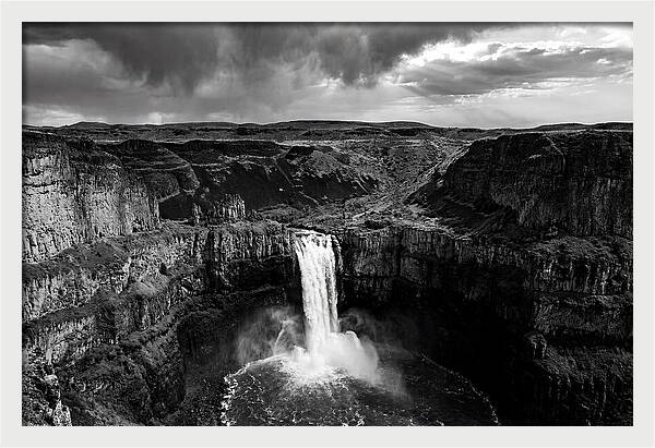Yellowstone Lower Falls Panorama