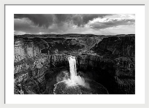 Yellowstone Lower Falls Panorama