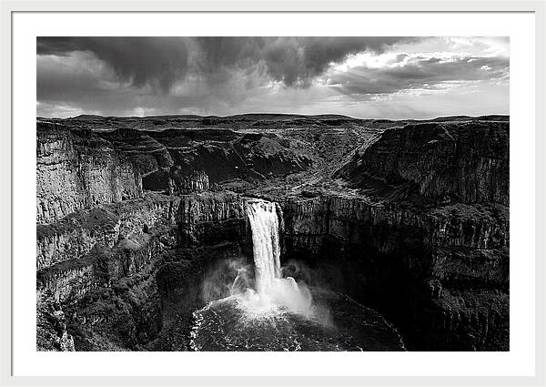 Yellowstone Lower Falls Panorama
