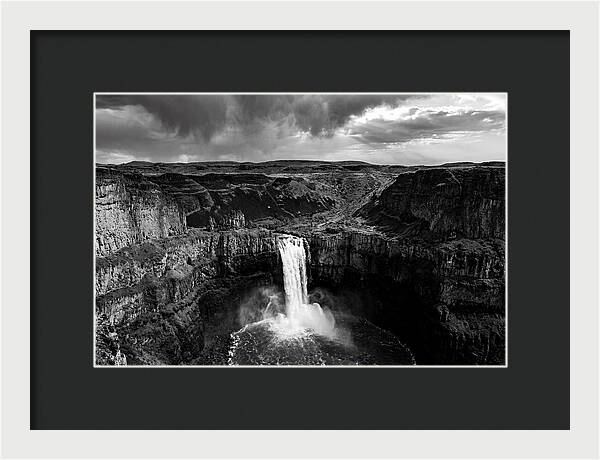 Yellowstone Lower Falls Panorama