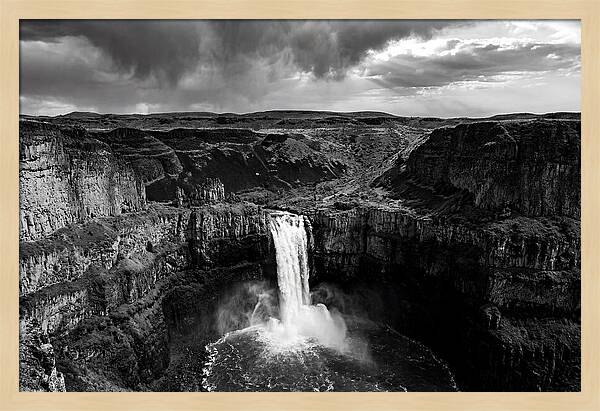 Yellowstone Lower Falls Panorama