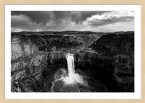 Yellowstone Lower Falls Panorama