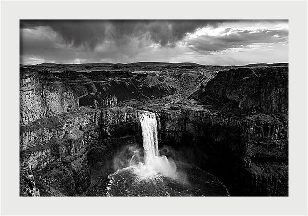 Yellowstone Lower Falls Panorama