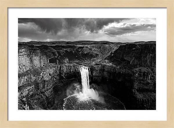 Yellowstone Lower Falls Panorama