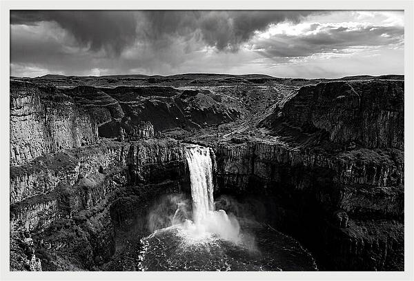 Yellowstone Lower Falls Panorama