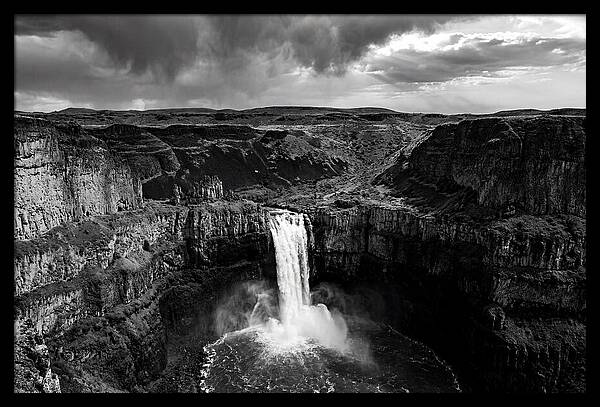 Yellowstone Lower Falls Panorama