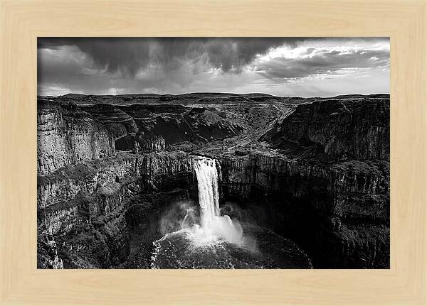 Yellowstone Lower Falls Panorama