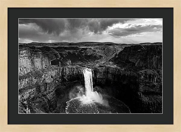 Yellowstone Lower Falls Panorama