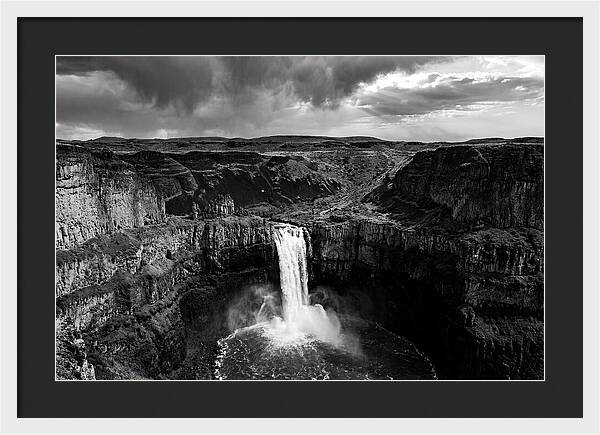 Yellowstone Lower Falls Panorama