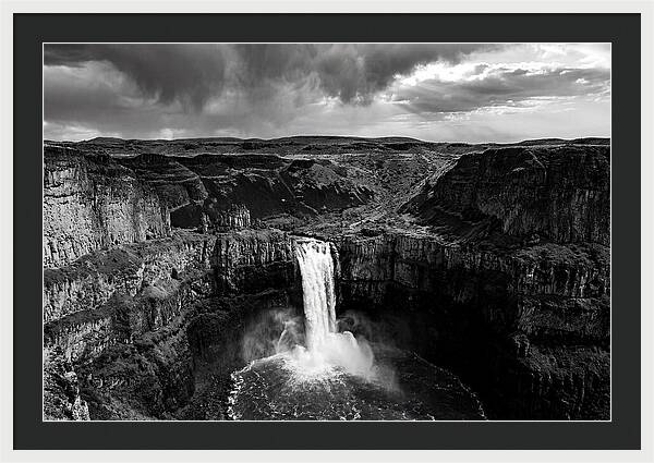 Yellowstone Lower Falls Panorama