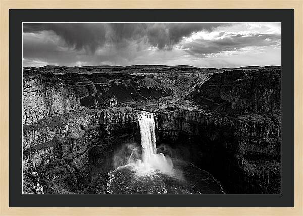 Yellowstone Lower Falls Panorama