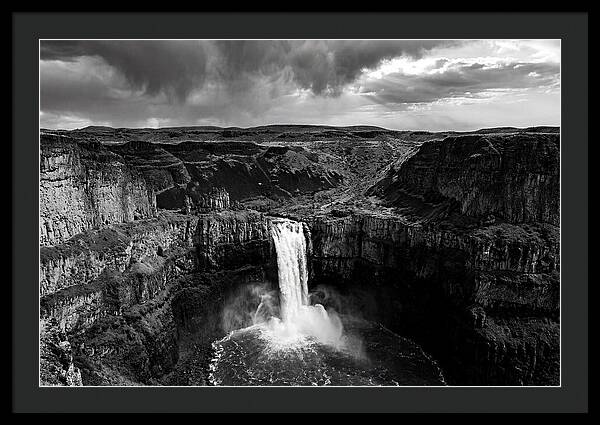 Yellowstone Lower Falls Panorama