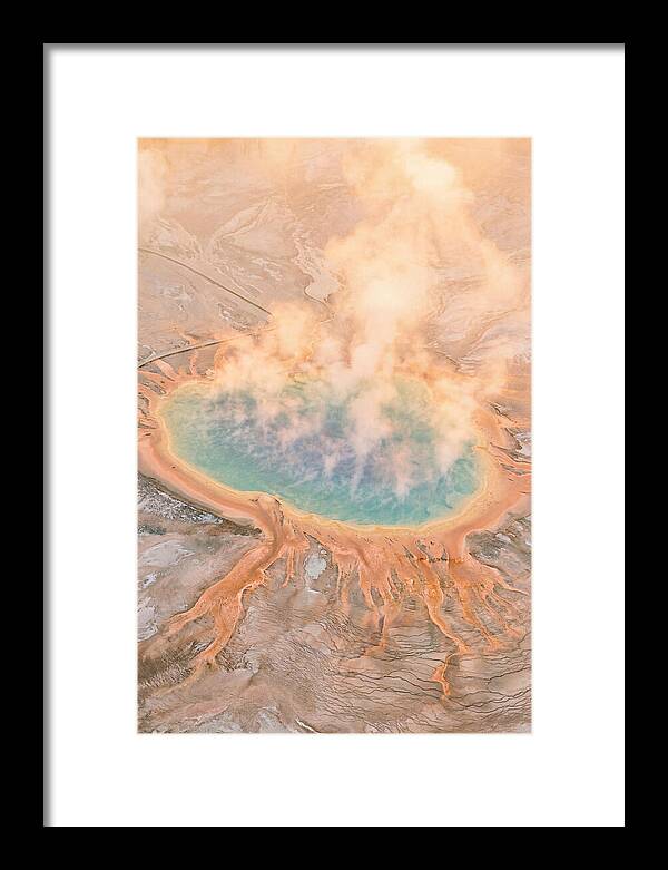 Yellowstones Vibrant Thermal Pool