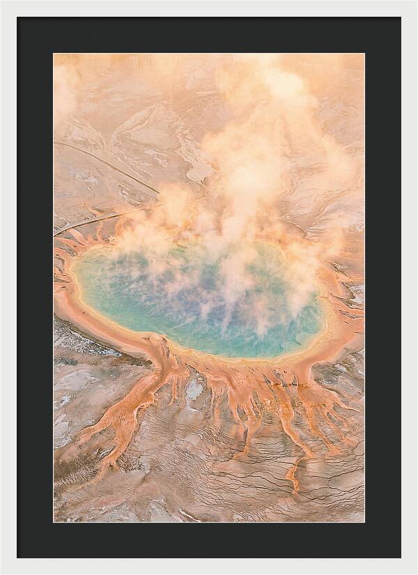 Yellowstones Vibrant Thermal Pool