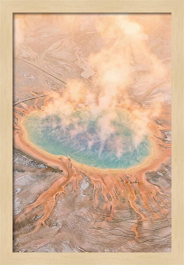 Yellowstones Vibrant Thermal Pool