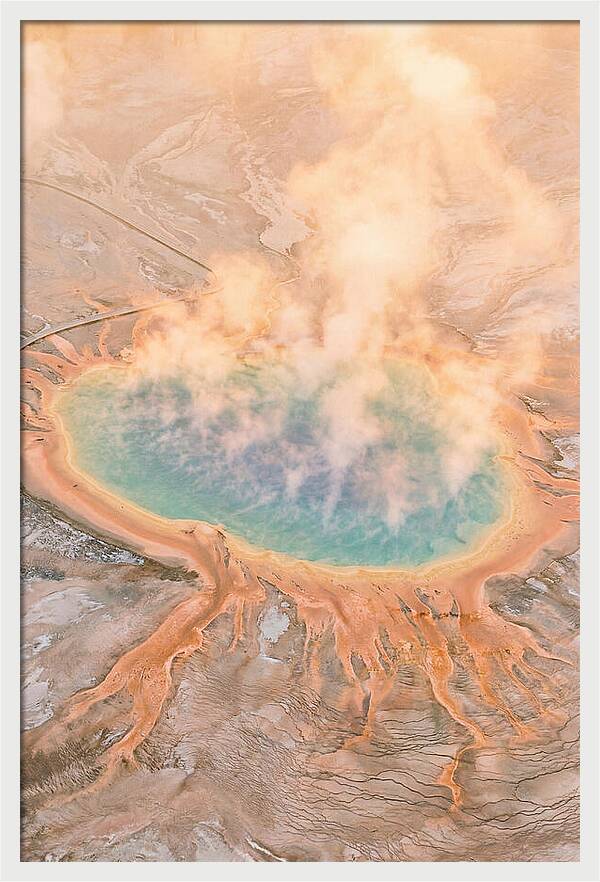 Yellowstones Vibrant Thermal Pool