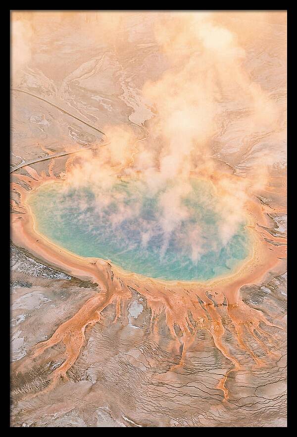 Yellowstones Vibrant Thermal Pool