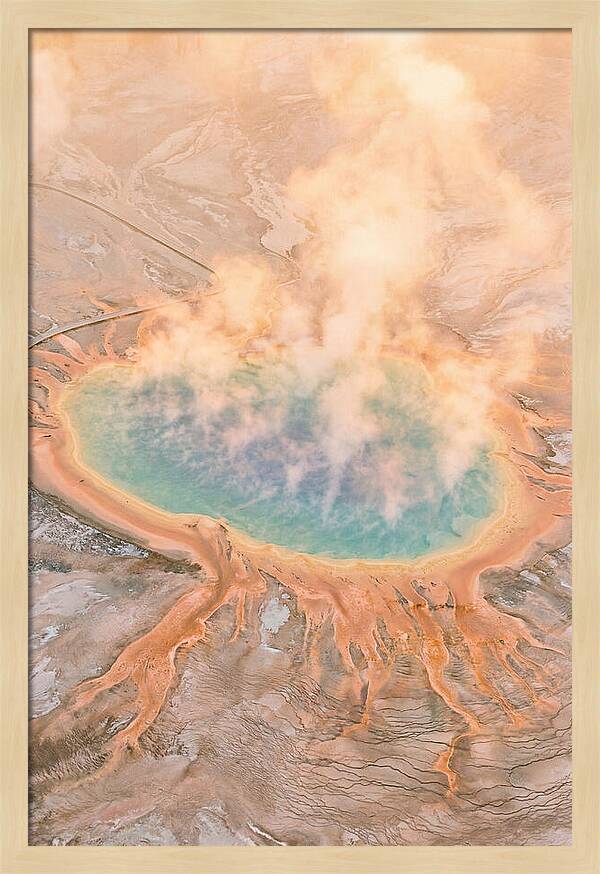 Yellowstones Vibrant Thermal Pool