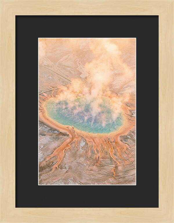 Yellowstones Vibrant Thermal Pool