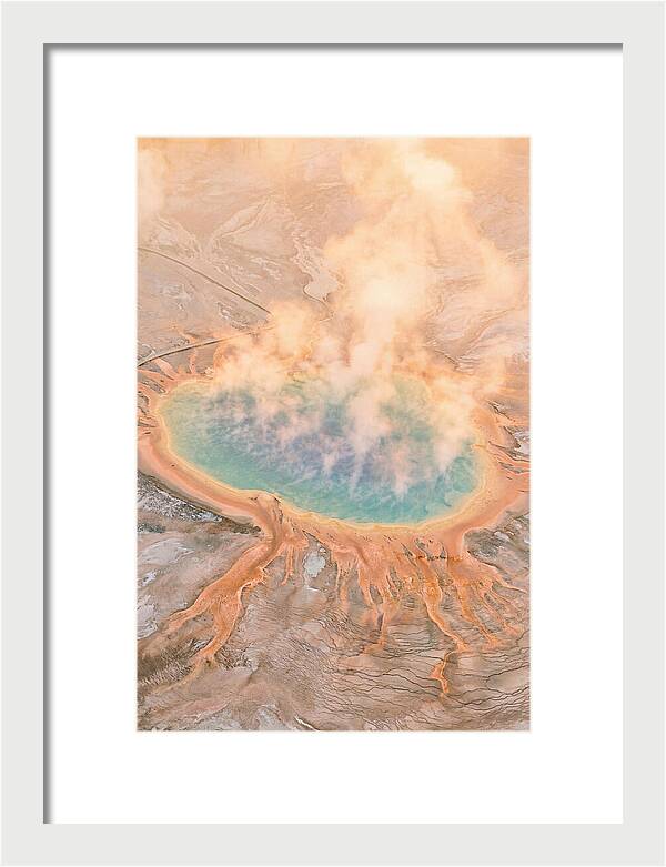 Yellowstones Vibrant Thermal Pool