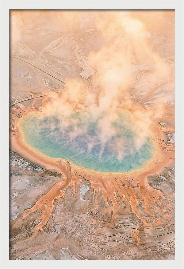 Yellowstones Vibrant Thermal Pool