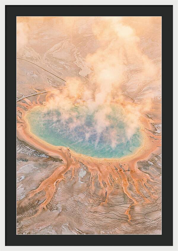 Yellowstones Vibrant Thermal Pool