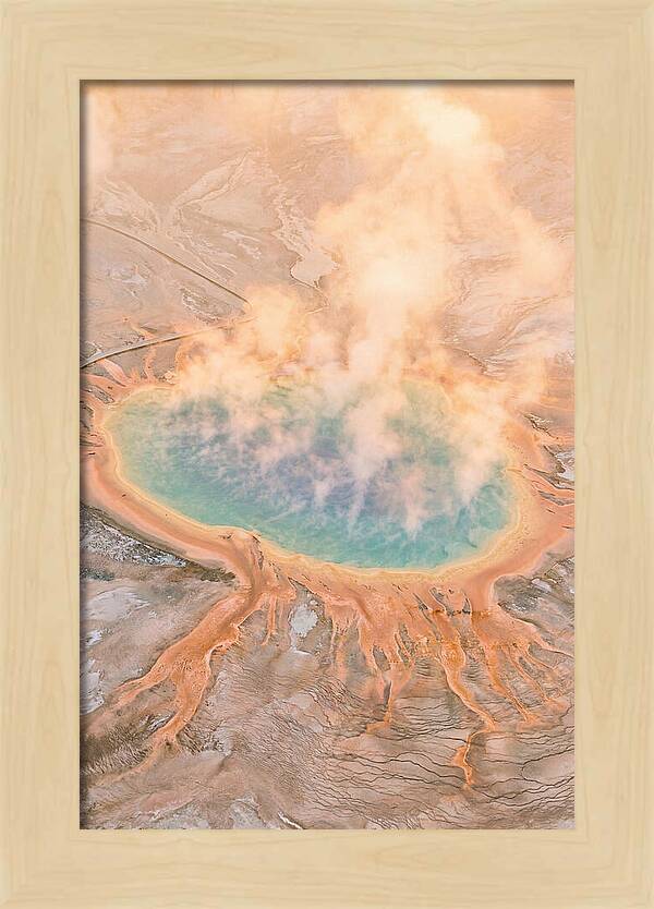 Yellowstones Vibrant Thermal Pool