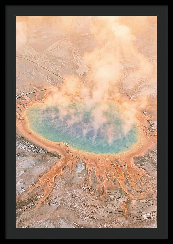 Yellowstones Vibrant Thermal Pool